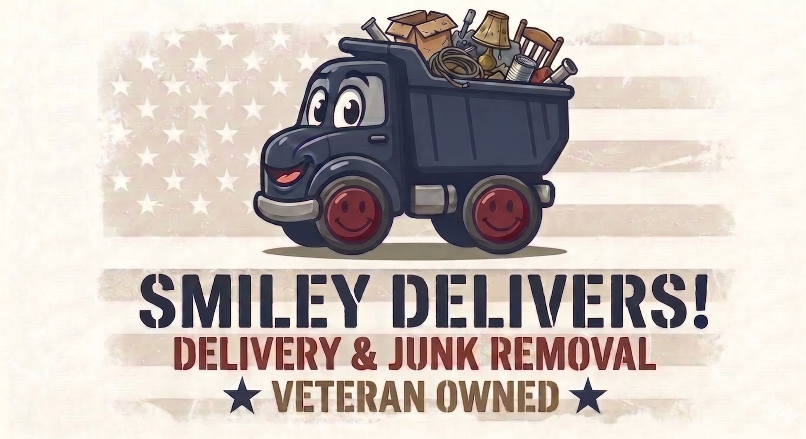 Smiley Delivers! Logo